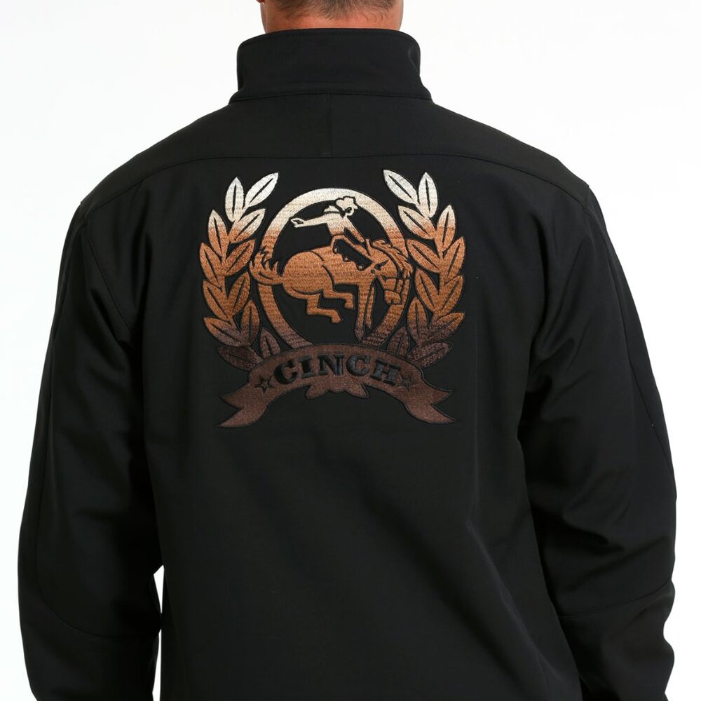 Men's Cinch Black Bonded Jacket - Picture 2 of 6